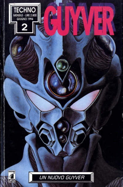 Cover of Guyver 2: Un nuovo Guyver