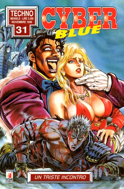 Cover of Cyber blue 6: Un triste incontro