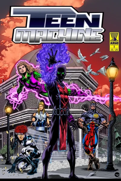 Cover of Helping Melvin; "The More Things Change..."; "Justice Teens";