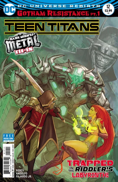 Cover of Gotham Resistance Pt.1: The Riddler's Labyrinth