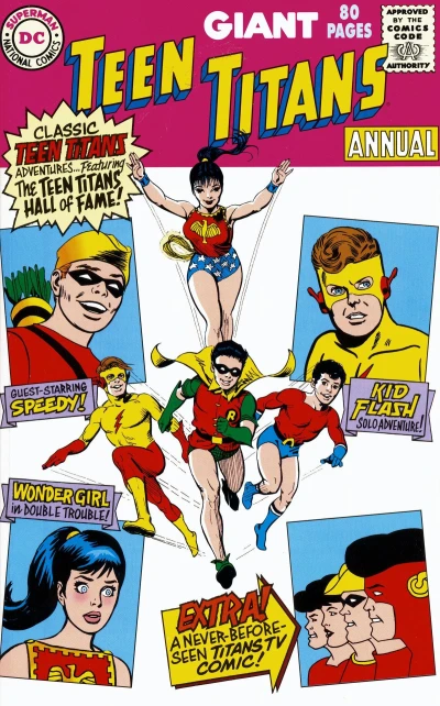 Cover of Giant 80 Page Teen Titans Annual