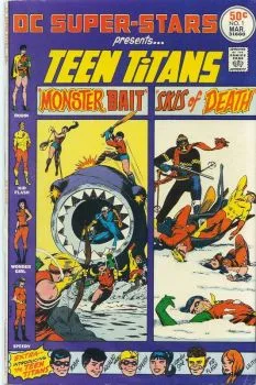 Cover of Teen Titans: Monster Bait;  Skis of Death