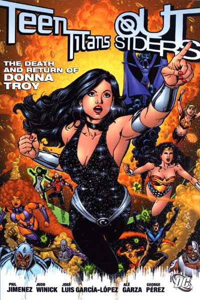 Cover of The Death and Return of Donna Troy