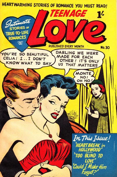 Cover of Heartbreak in Hollywood ; Too Blind to Love ; Could I Make Him Forget?