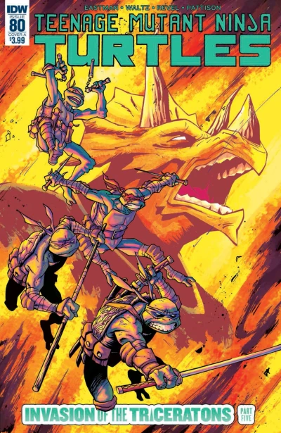 Cover of Invasion of the Triceratons Part Five