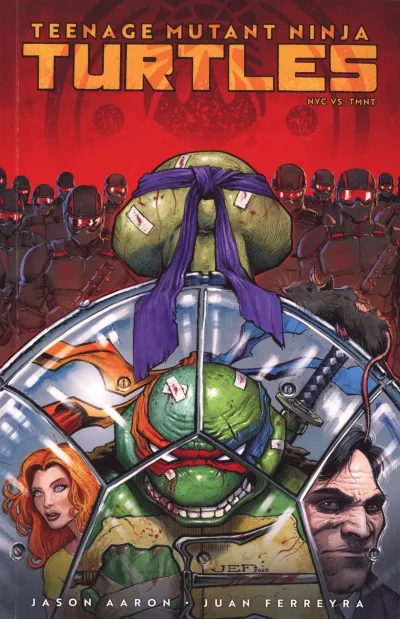 Cover of Volume 2: NYC vs. TMNT