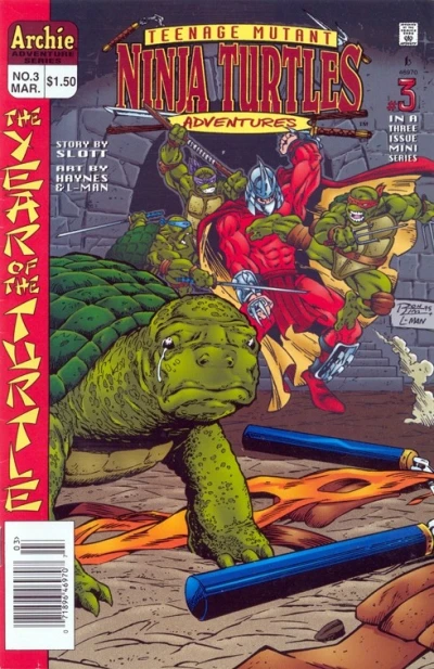 Cover of The Year of the Turtle: Chapter Three "Story's End!"