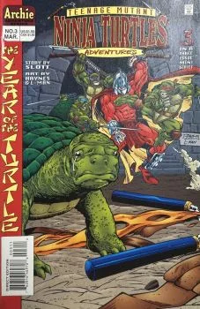 Cover of The Year of the Turtle: Chapter Three "Story's End!"