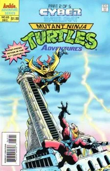 Cover of Cyber Samurai Mutant Ninja Turtles part 2 of 5