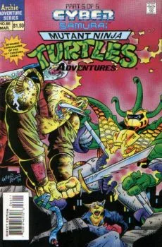 Cover of Cyber Samurai Mutant Ninja Turtles part 5 of 5