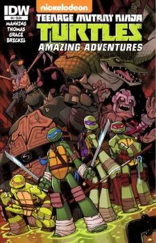 Cover of The Meeting of the Mutanimals Part Two; Donnie Finds A Relic