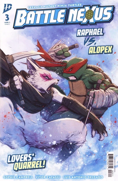 Cover of Teenage Mutant Ninja Turtles: Battle Nexus #3