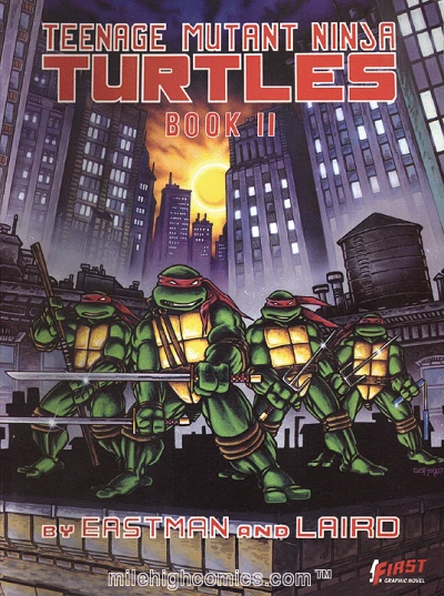 Cover of TMNT Book II