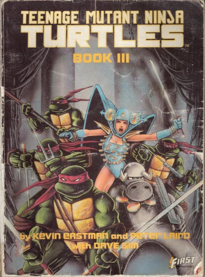 Cover of TMNT Book III