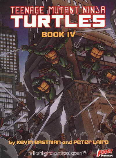 Cover of TMNT Book IV