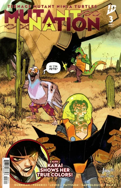 Cover of Ambush at Area 51!, Part 3; Casey Jones Agent of The Foot Clan. Part 3: Third Period