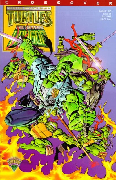 Cover of Teenage Mutant Ninja Turtles / Savage Dragon Crossover