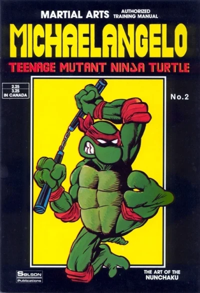 Cover of Michaelangelo: Art of Nunchaku