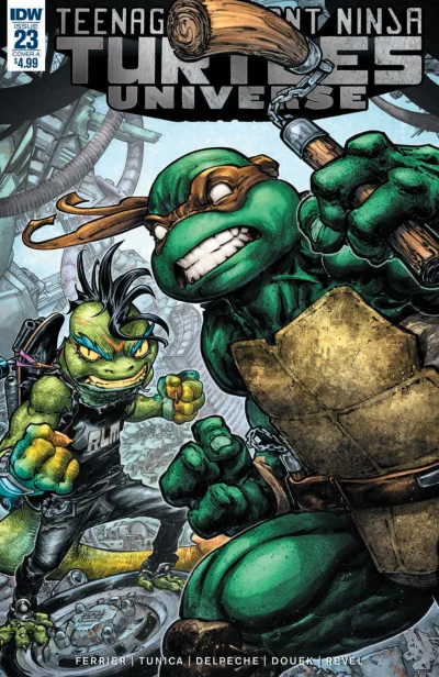 Cover of ...And Out Came the Reptiles Part One; Nobody Cares