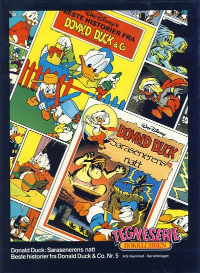 Cover of Donald Duck: Sarasenerens natt; Beste historier fra Donald Duck & Co. nr. 5