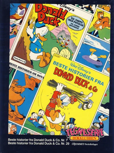 Cover of Beste historier fra Donald Duck & Co. nr. 7; Beste historier fra Donald Duck & Co. nr. 29