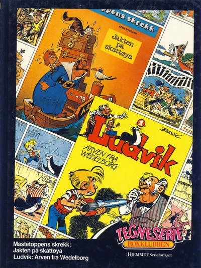 Cover of Mastetoppens skrekk: Jakten på skattøya; Ludvik: Arven fra Wedelborg