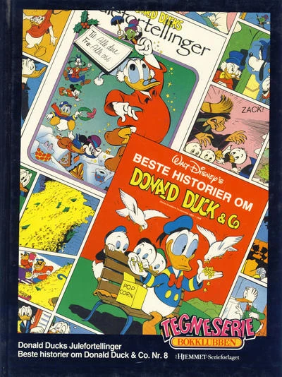 Cover of Beste historier om Donald Duck & Co. nr. 8; Donald Ducks julefortellinger