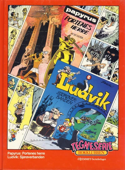 Cover of Papyrus: Portenes herre; Ludvik: Sjørøverbanden