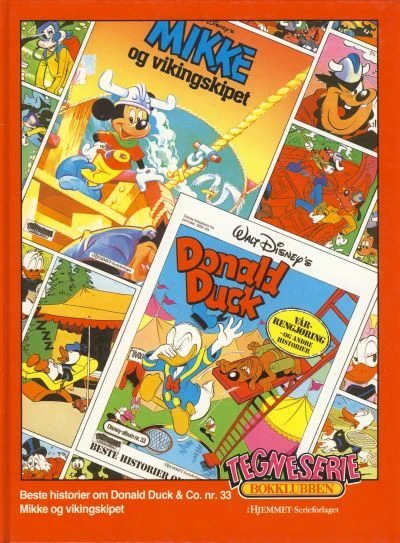 Cover of Mikke og vikingskipet; Beste historier om Donald Duck & Co. nr. 33