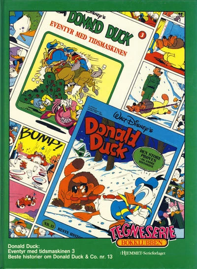 Cover of Beste historier om Donald Duck & Co. nr. 13; Donald Duck: Eventyr med tidsmaskinen 3