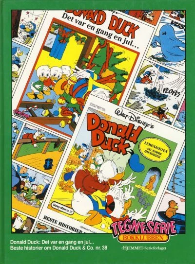 Cover of Beste historier om Donald Duck & Co. nr. 38; Donald Duck: Det var en gang en jul