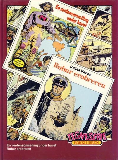 Cover of En verdensomseiling under havet; Robur erobreren