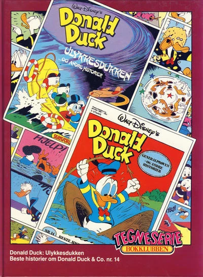 Cover of Donald Duck: Ulykkesdukken; Beste historier om Donald Duck & Co. nr. 14