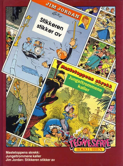 Cover of Mastetoppens skrekk: Jungeltrommene kaller; Jim Jordan: Stikkeren stikker av
