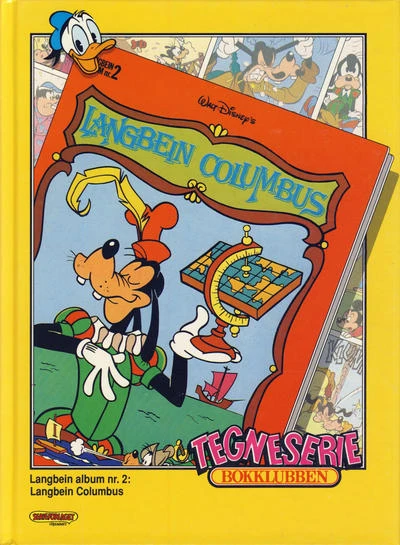 Cover of Langbein album nr. 2: Langbein Columbus; Lovinda: Opprør på Corsica