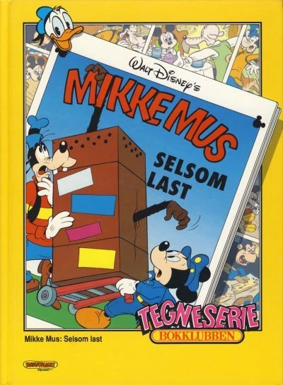 Cover of Mikke Mus: Selsomlast; Felix Flux: Maskens rop