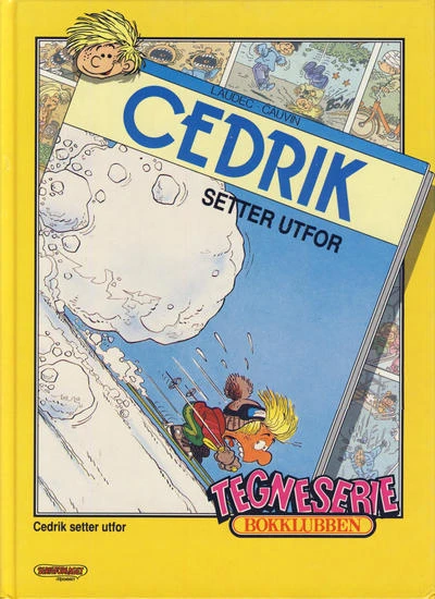 Cover of Cedrik setter utfor; Mikke Mus og den forheksede bilen