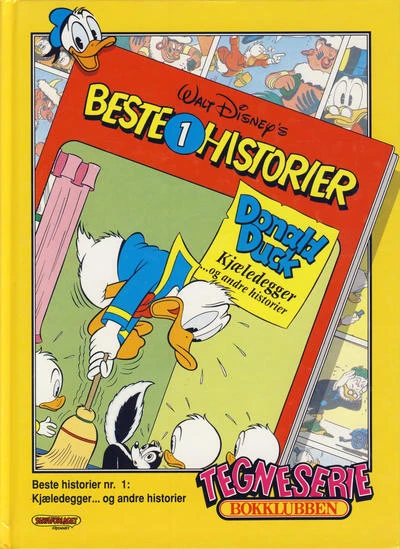 Cover of Beste historier nr. 1: Kjæledegger ... og andre historier; Jim Jordan: Stikkeren i lånte fjær