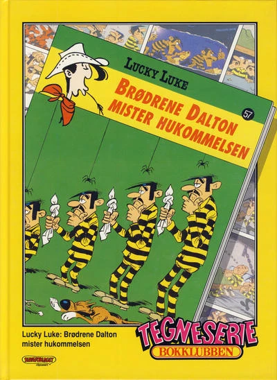 Cover of Lucky Luke: Brødrene Dalton mister hukommelsen; Mikrofolkets merkelige meritter: Avgrunnens folk