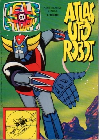 Cover of Atlas Ufo Robot 21 -1980
