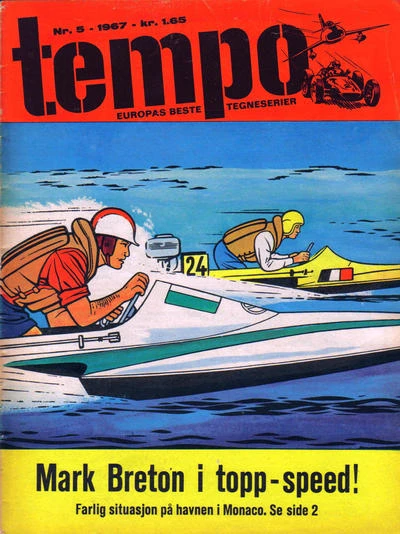 Cover of Mark Breton i topp-speed!
