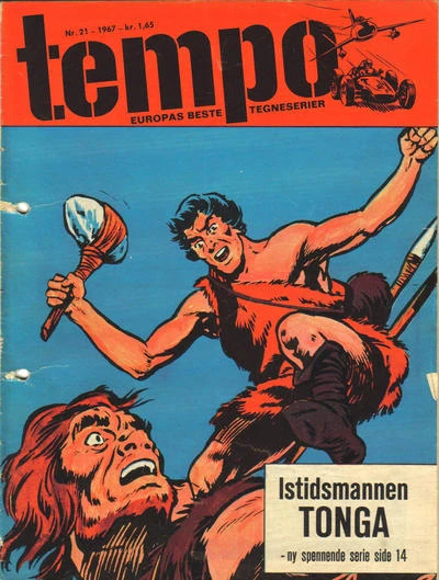 Cover of Istidsmannen Tonga