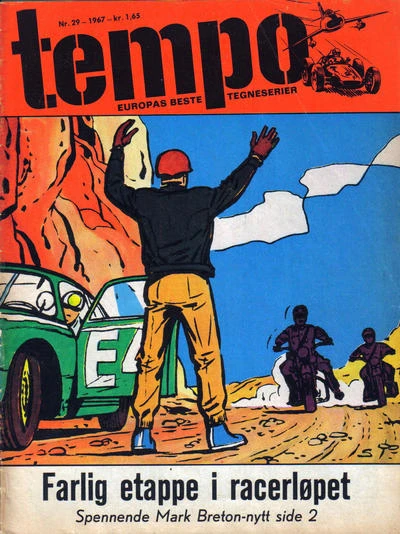 Cover of Farlig etappe i racerlapet