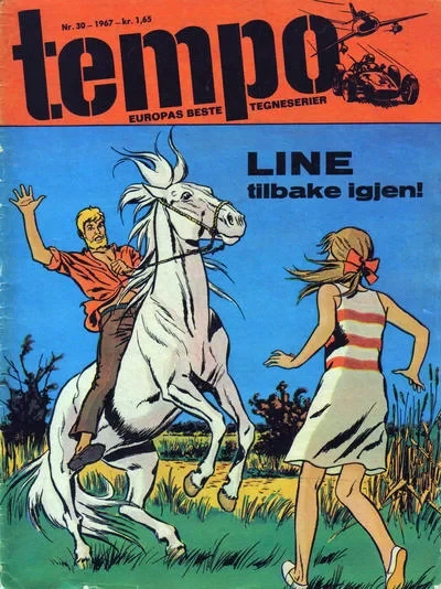 Cover of Line tilbake igjen!