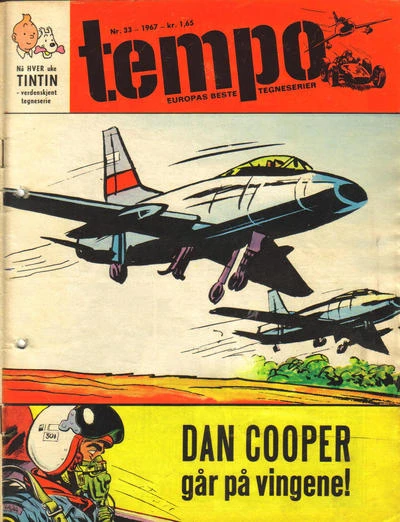 Cover of Dan Cooper: gar pa vingene!