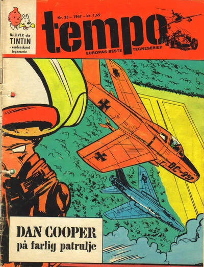 Cover of Dan Cooper pa farlig patrulje