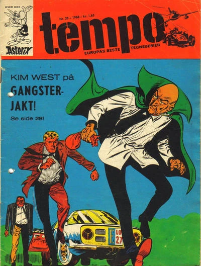 Cover of Kim West pa Gangster-Jakt