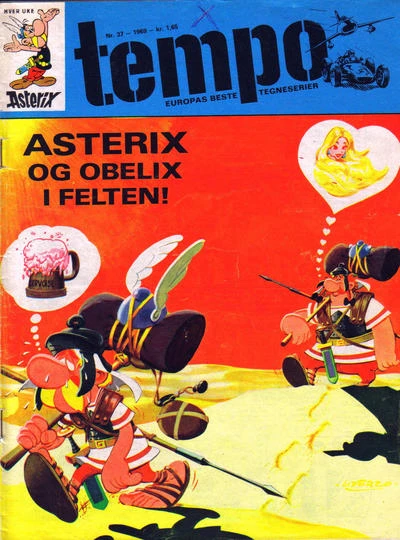 Cover of Asterix og Obelix I Felten