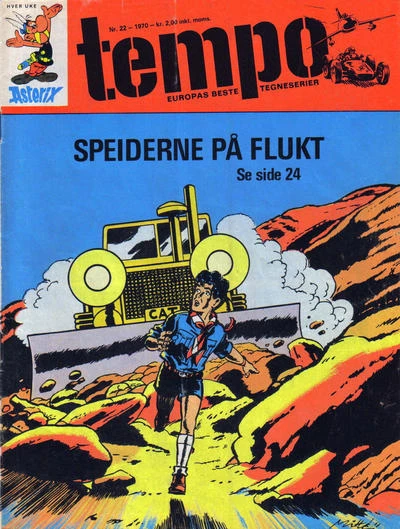 Cover of Speiderne Pa Flukt
