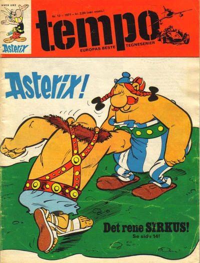 Cover of Asterix! Det rene Sirkus!
